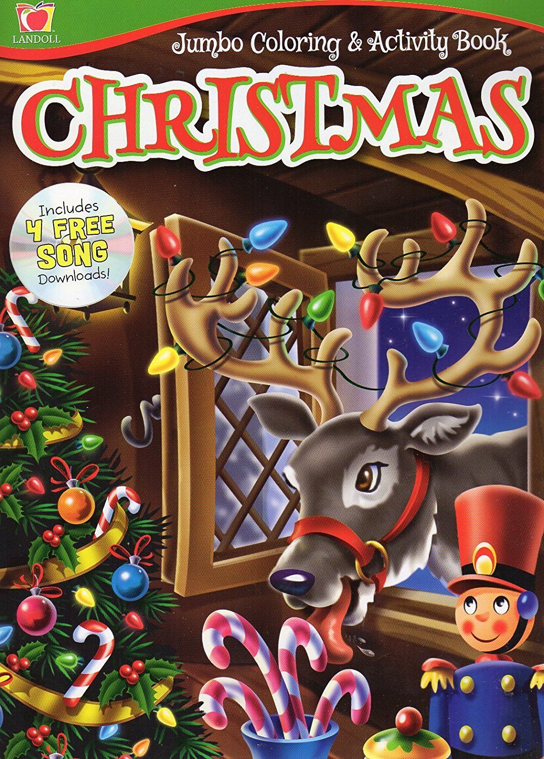 Christmas & Holiday Jumbo Coloring & Activity Book - v1