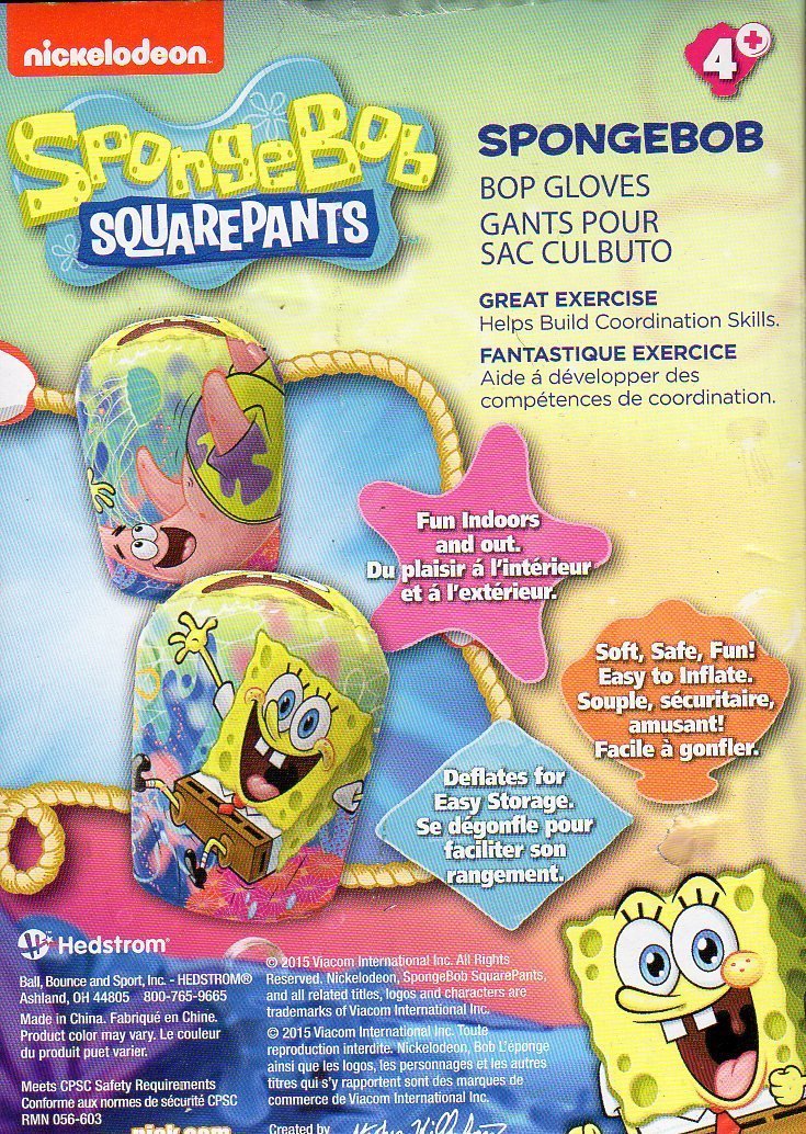 Hedstrom SpongeBob Bop Gloves - v2