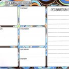 Magnetic Dry Erase Calendar - Weekly Planner