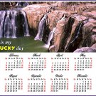 2017 Magnetic Calendar - Calendar Magnets - Today is my Lucky Day - Edition #9
