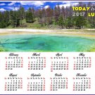 2017 Magnetic Calendar - Calendar Magnets - Today is my Lucky Day - Edition #11