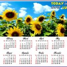 2017 Magnetic Calendar - Calendar Magnets - Today is my Lucky Day - Edition #5