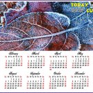 2017 Magnetic Calendar - Calendar Magnets - Today is my Lucky Day - Edition #3