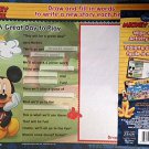 Disney Mickey Mouse Wipe-Clean Activity Board - 2 Sides