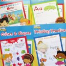 Alphabet, Colors & Shapes, Numbers 1-10, Printing Practice Workbooks Little People Alphabet, Colors & Shapes, Numbers 1-10, Printing Practice Workbooks Little People