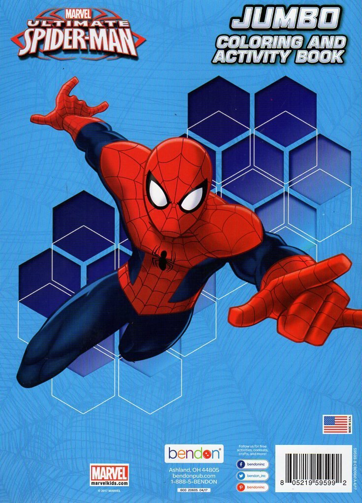 10 Jumbo Spiderman Coloring Books: Unleash Your Inner Superhero