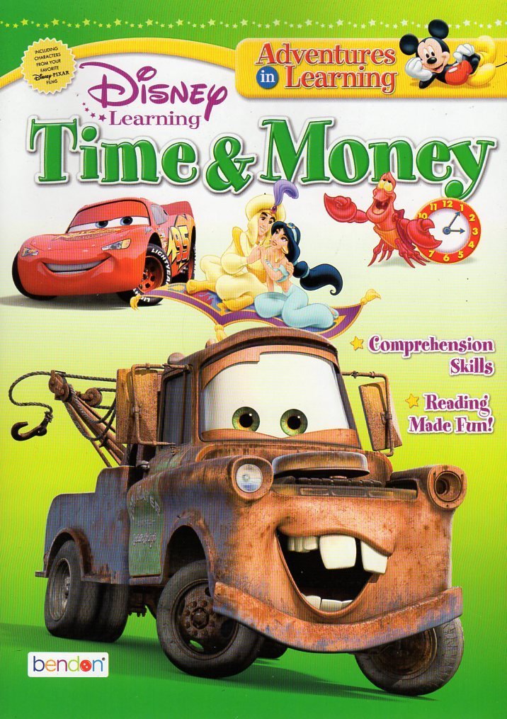 Time and Money - Disney Adventures in Learning Educational Activity Workbook
