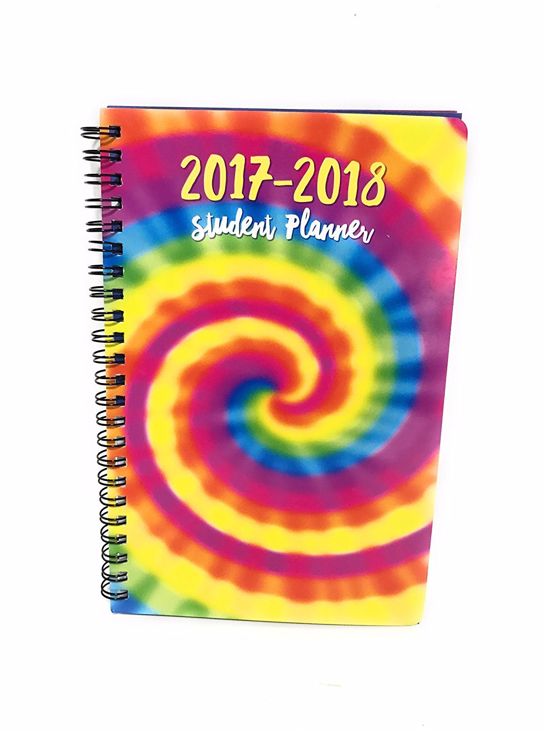 Student Planner Colorful 2017-2018 Different Designs (Tie Die)