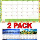 2017 - 2018 12 Months Student Calendar / Planner -  (Edition #1) + Bonus 2018 Magnetic Calendar