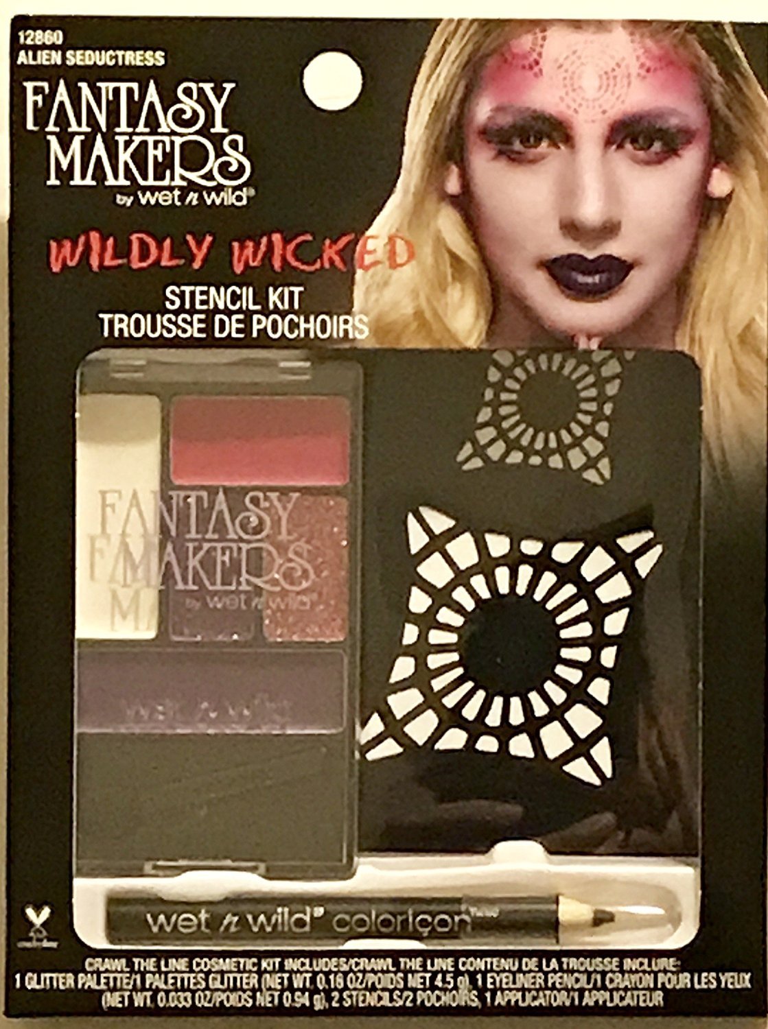 Wet n Wild Fantasy Makers Wildly Wicked Stencil Kit - 12860 Alien Seductress