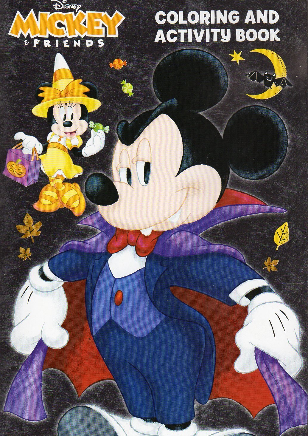 Disney Mickey And Friends Halloween Coloring And Activity Book