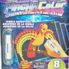 Magna Color Creative Magic Jungle Adventure Refill 8 Stencils Tool & Dots
