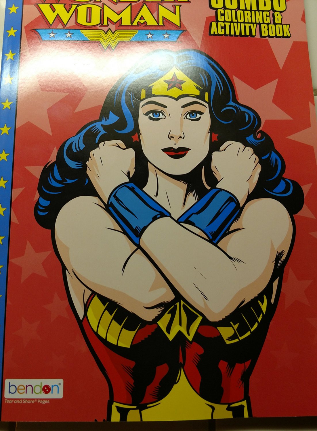Wonder Woman Jumbo Coloring & Activity Book