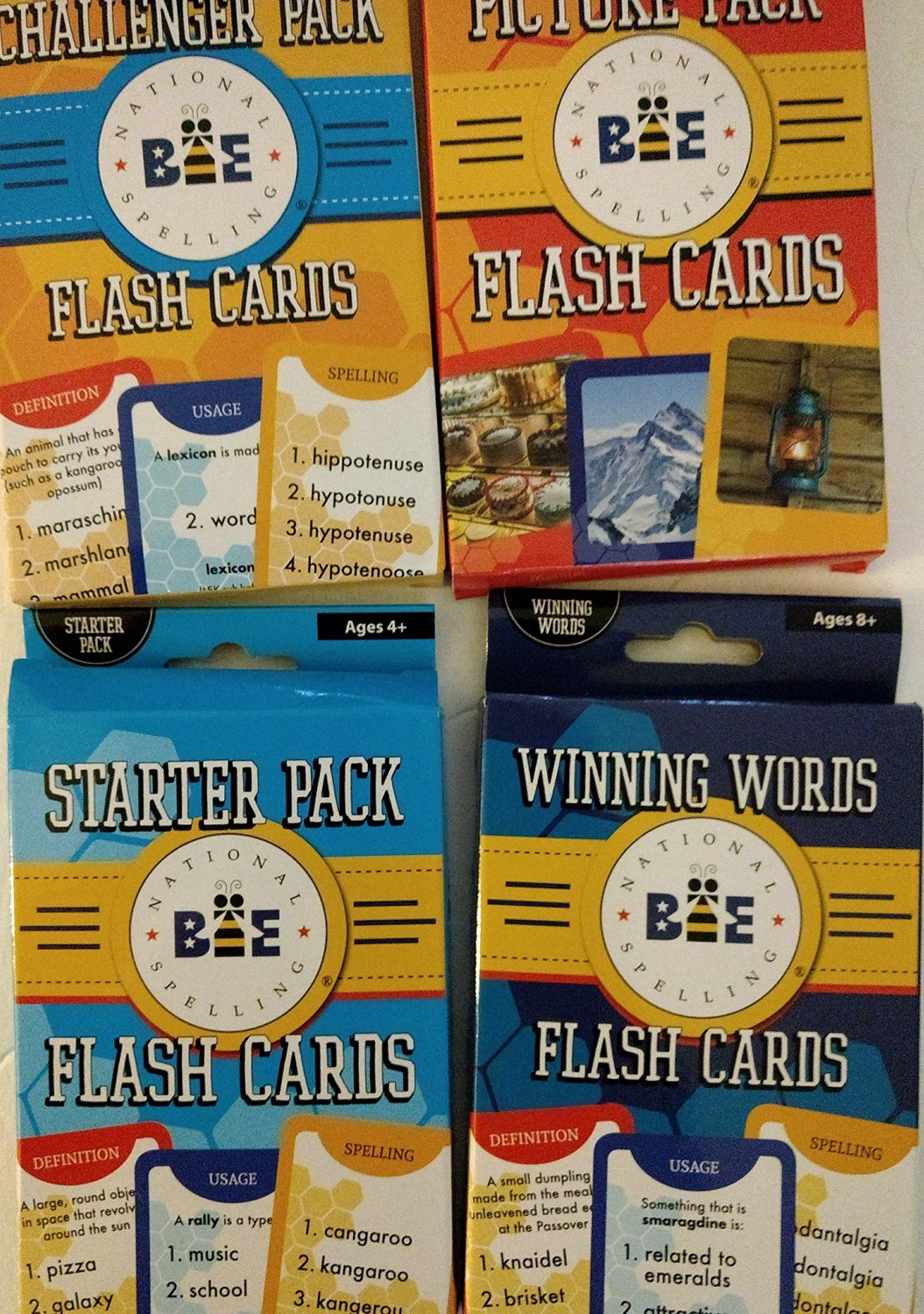 Scripps National Spelling Bee Flash Cards (Assorted, Titles
