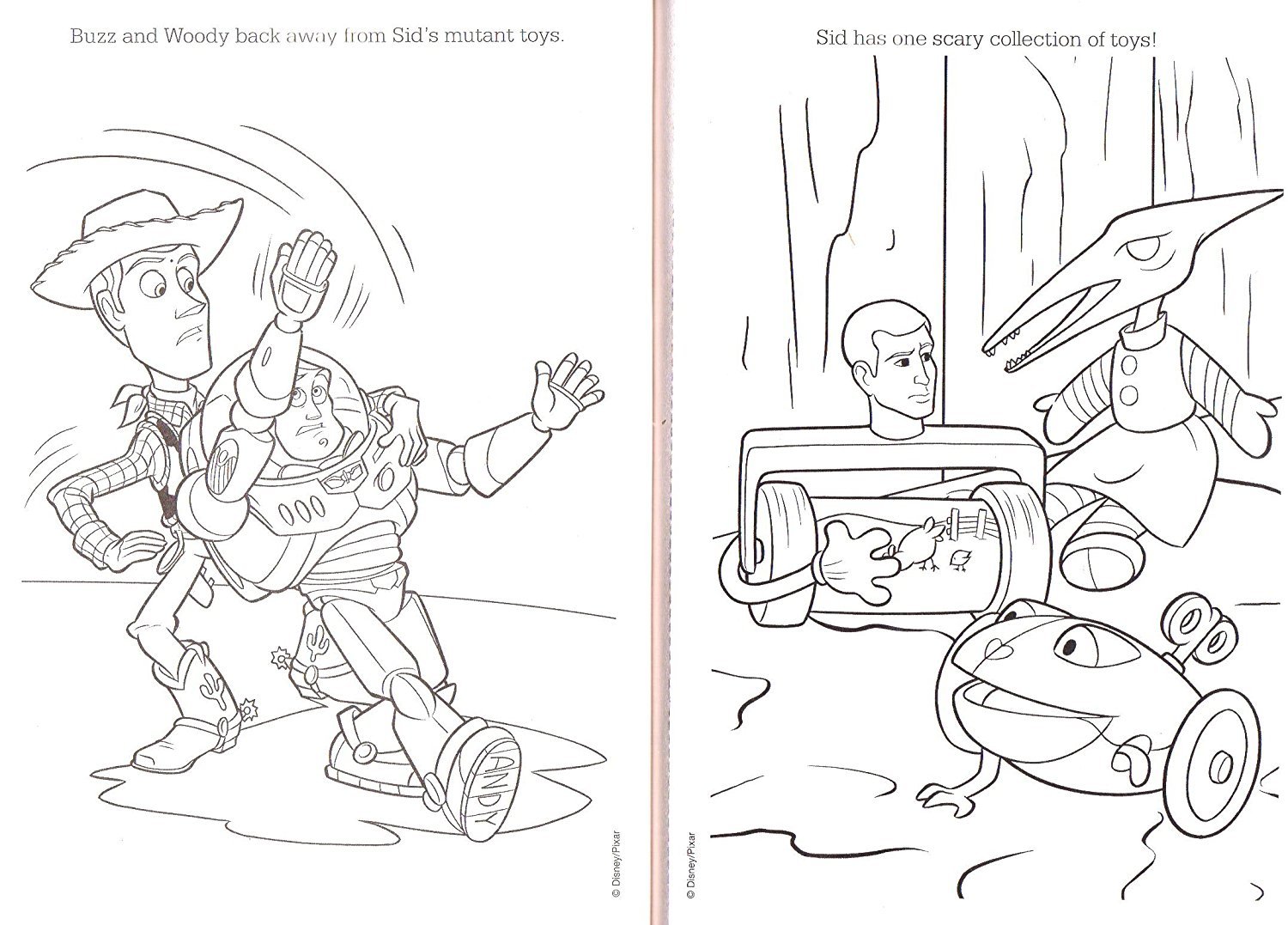 Disney Toy Story Jumbo Coloring & Activity Book