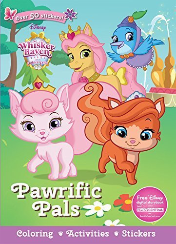 Disney Whisker Haven Pawriffic Pals (Sticker Scenes & Coloring Book) by ...