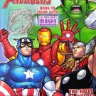The Mighty Avengers Book to Color with 6 Pop-out Masks The Mighty Avengers Book to Color with 6 Pop-out Masks