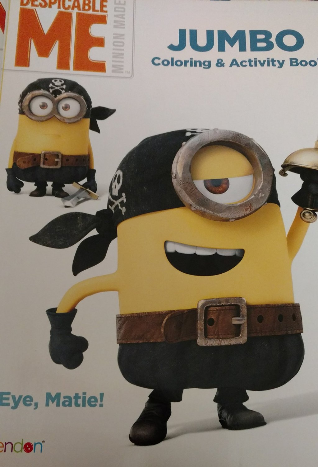 Despicable Minion Made Jumbo Coloring & Activity Book, Eye Matie