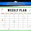Magnetic Dry Erase Calendar - (Full Sheet Magnetic) - v6