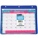 School Calendar 2018-2019 Student Purple Fashion Binder 3 Ring Protective Cover Monthly Planner