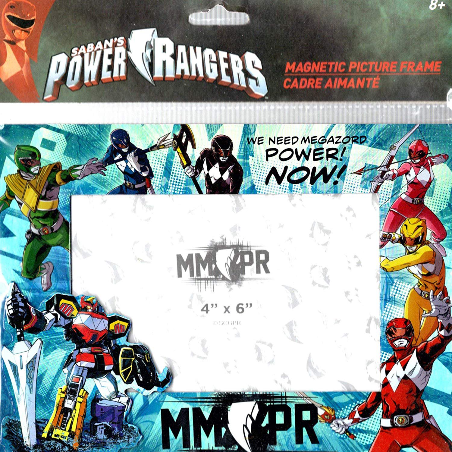 Power Rangers Picture Frame (4x6 in) Foil Print