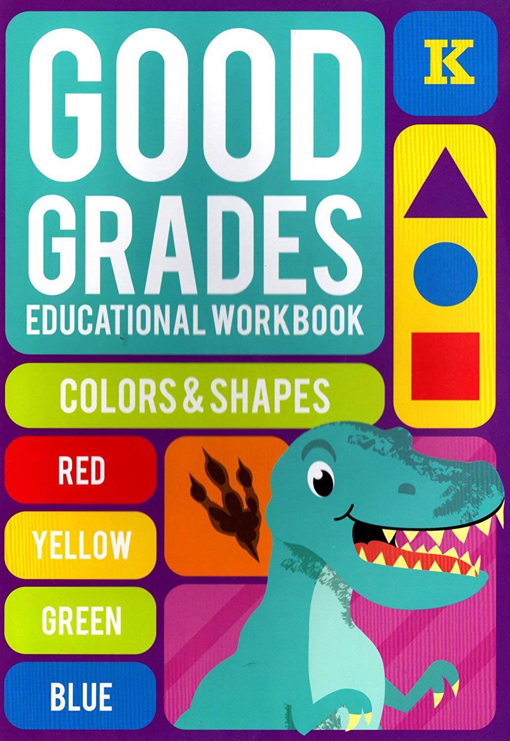 Good Grades Kindergarten Educational Workbooks Colors & Shapes