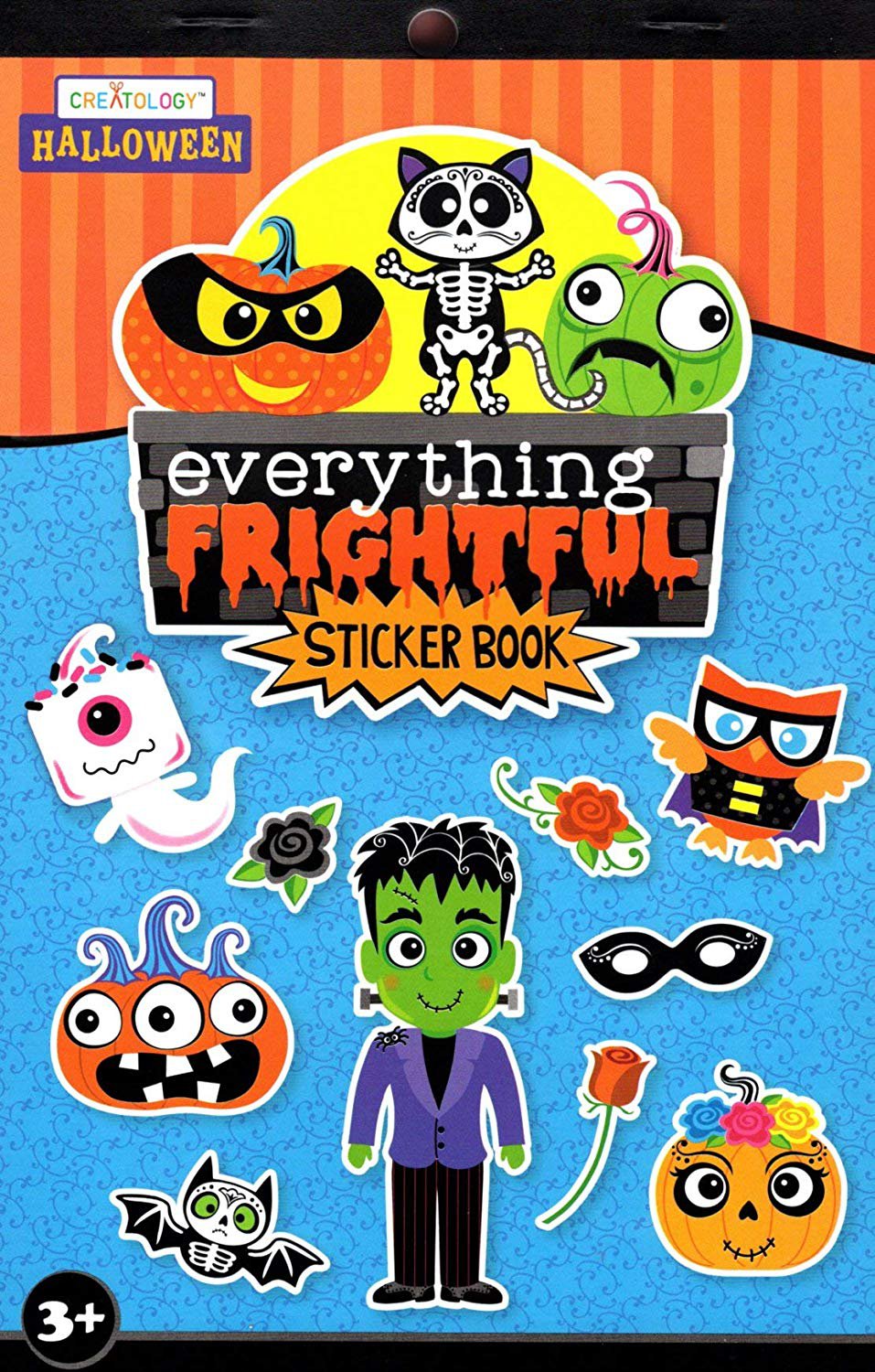Creatology Everything Frightful Stickers Book 266 Stickers Halloween Themed