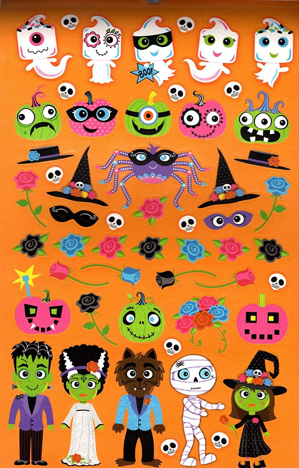 Creatology Everything Frightful Stickers Book 266 Stickers Halloween Themed