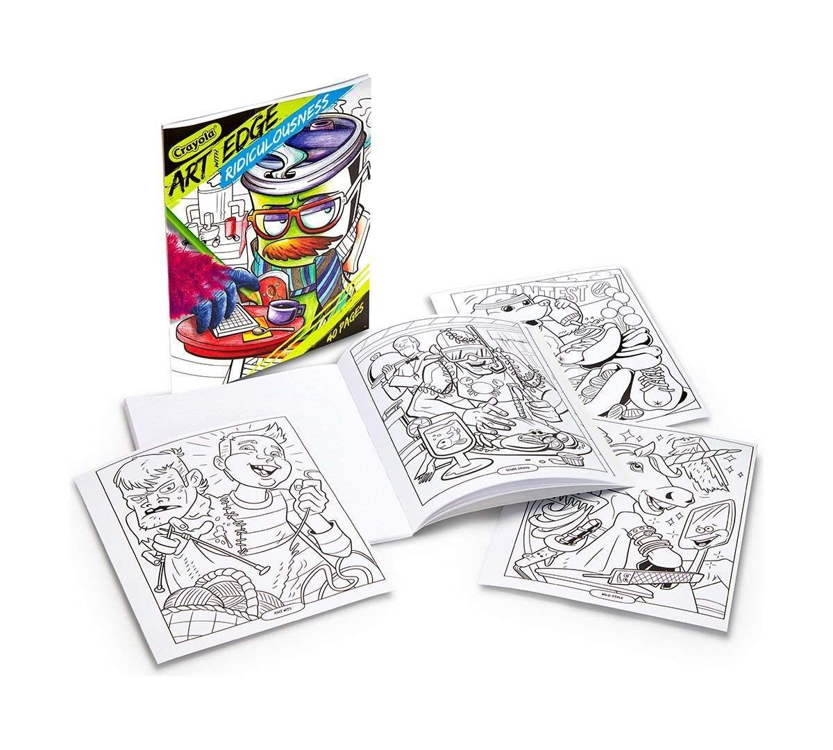 Crayola Art with Edge, Ridiculousness Coloring Book