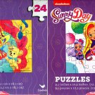Nickelodeon Suuny Day - 24 Pieces Jigsaw Puzzle (Set of 2)