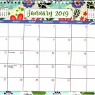 2019 Spiral Bound Calendar (Essentials 2019 Calendar Collection) - 12 Months Desktop - (Edition #3)