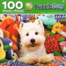 Cra-Z-Art Cutie Westie - Puzzlebug - 100 Piece Jigsaw Puzzle