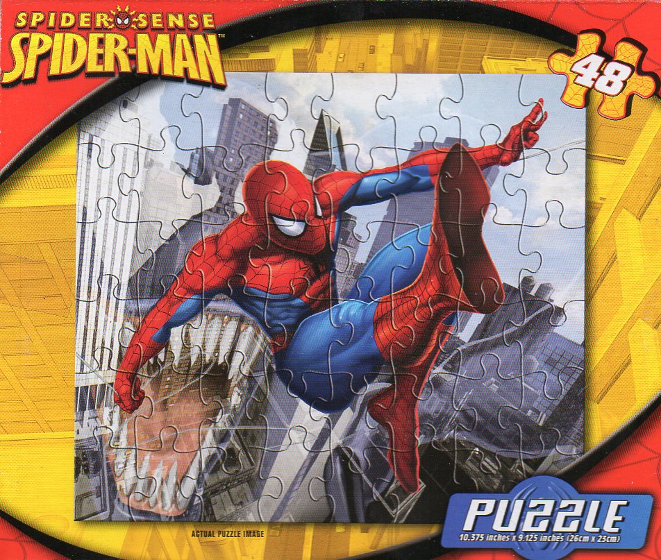 Marvel Spider Sense Spider-Man - 48 Pieces Jigsaw Puzzle - v1