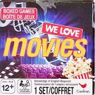 We Love Movies - Cinema Trivia Questions Boxed Card Game We Love Movies - Cinema Trivia Questions Boxed Card Game