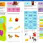 First Grade Educational Workbooks - Good Grades - Set of 4 Books - v6
