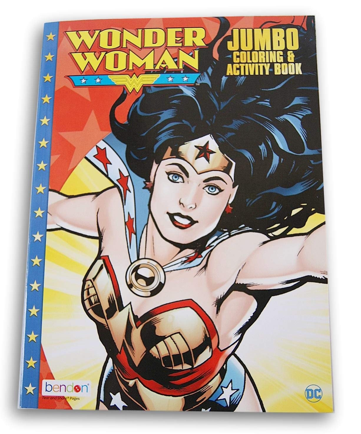 Wonder Woman Coloring and Activity Book - 80 Pages