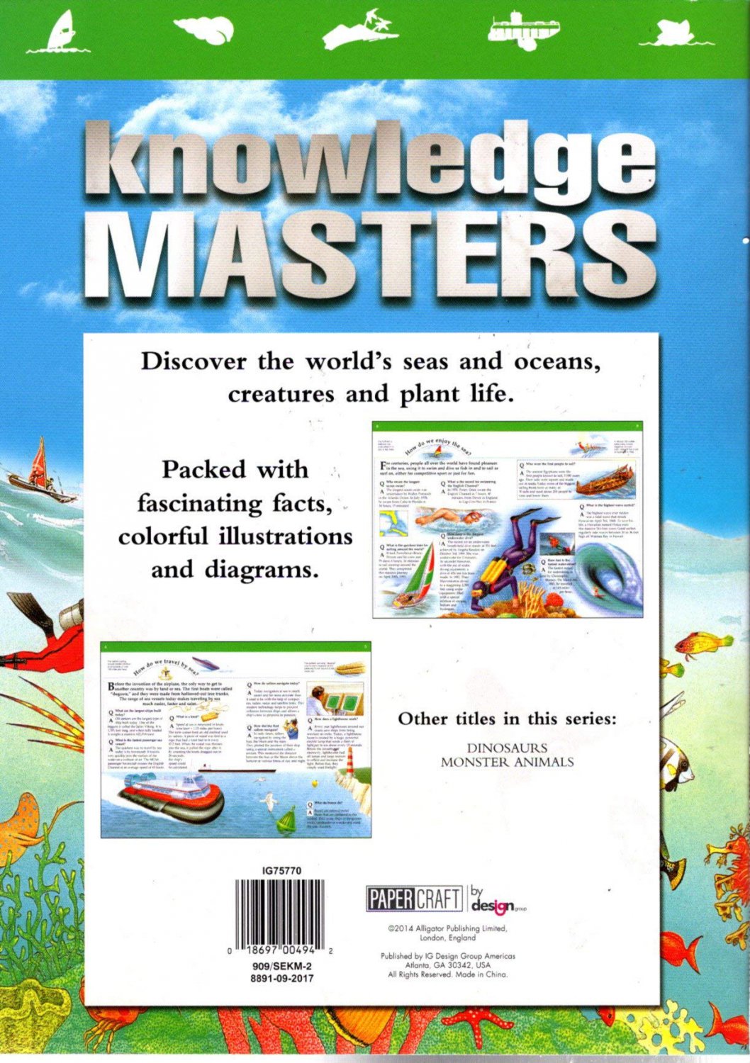 Knowledge Masters - Sea and Sea life - Book 2