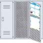 (Set with 5 Items) - Weekly Magnetic Dry Erase Calendar Planner Organizer - v8