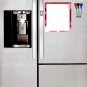 (Set with 5 Items) - Weekly Magnetic Dry Erase Calendar Planner Organizer - v10