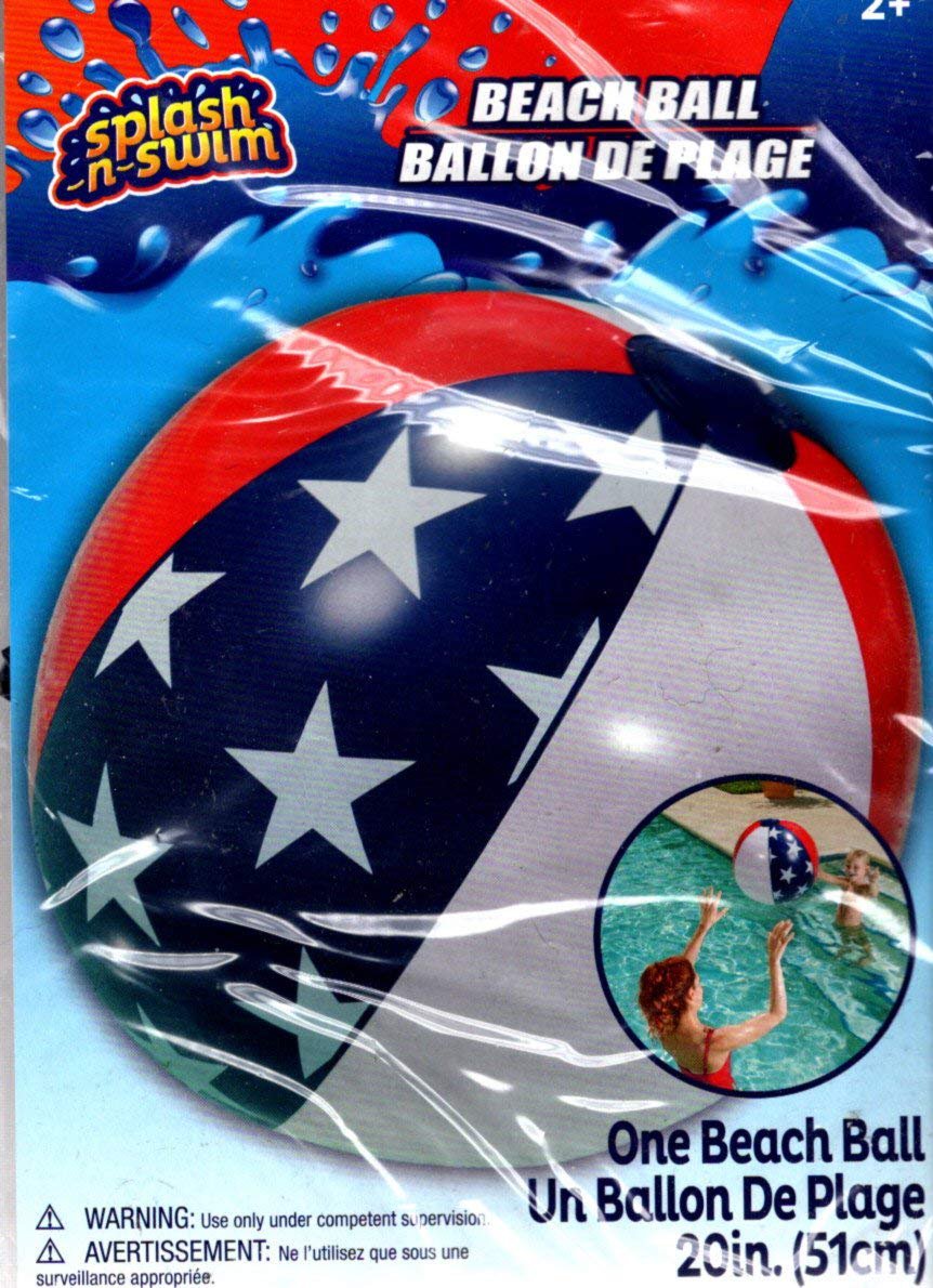 SplashNSwim Beach Ball 20 in Diameter v2
