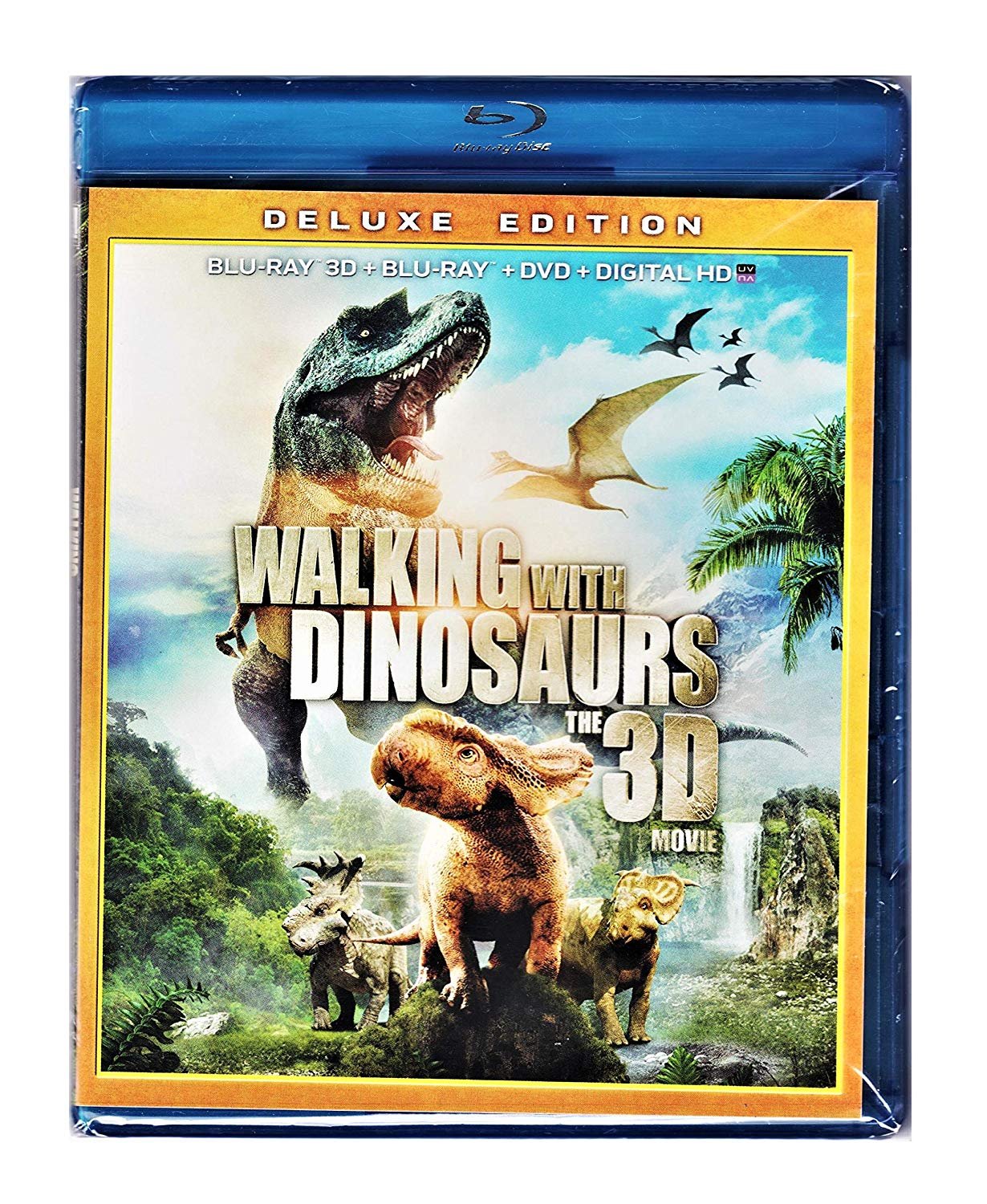 Walking With Dinosaurs The Movie Deluxe Edition D Blu Ray Blu Ray Dvd Dv