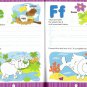 Educational Workbooks Kindergarten - Set of 4 Books - v10