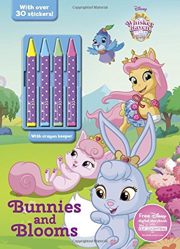 Bunnies Blooms (Color & Activity Crayons) (Whisker Haven Tales The Palace Pets)