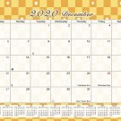 2020 Monthly Magnetic/Desk Calendar - 12 Months Desktop/Wall Calendar/Planner - (Edition #06)
