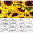 2020 Magnetic Calendar - Calendar Magnets - Today is My Lucky Day - Sunflowers