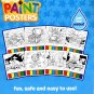 Pirates Magic Paint Posters - 8 Paint Sheets + 1 Paintbrush + Stickers