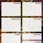 Chore Chart/Weekly Planner/to Do List/Message Board