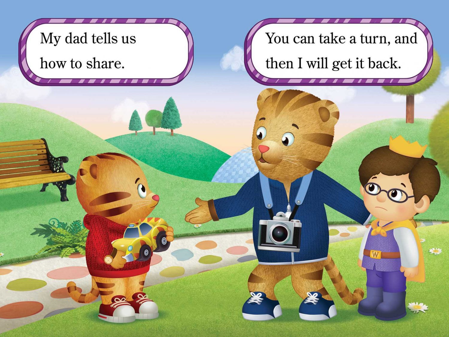 daniel tiger's neighborhood daniel loves tigey