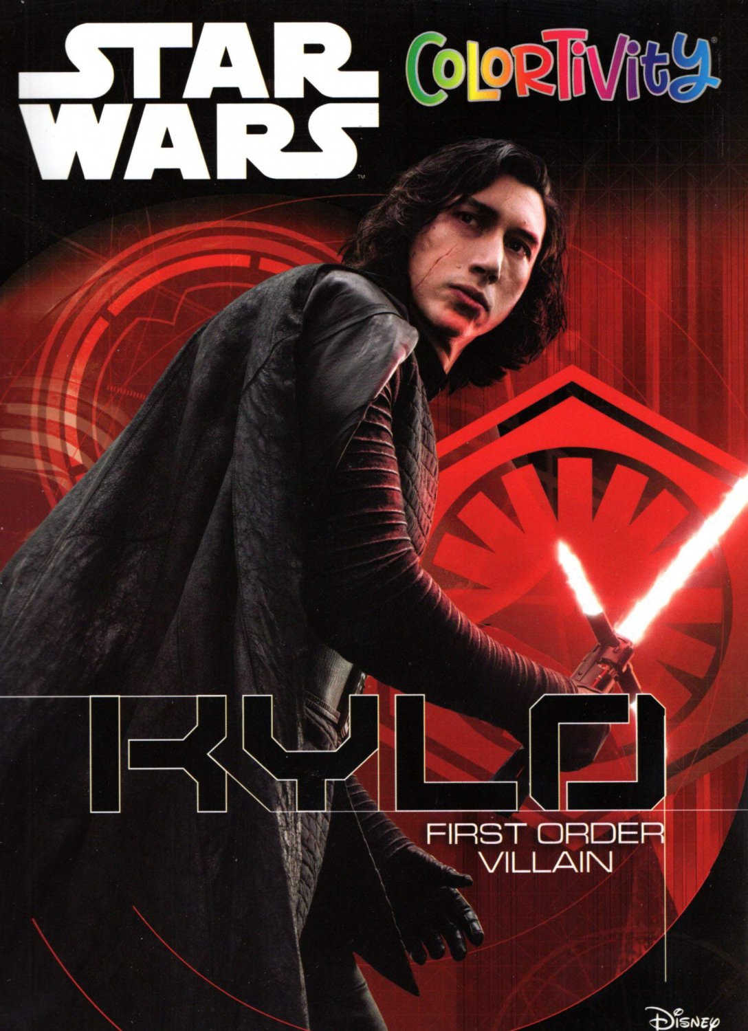 Disney Star Wars - Kylo First Order Villain - Coloring & Activity Book