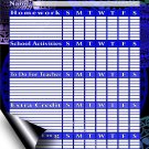 Chore Chart/Weekly Planner/to Do List/Message Board (Edition #02) (Chore Chart/to Do List)